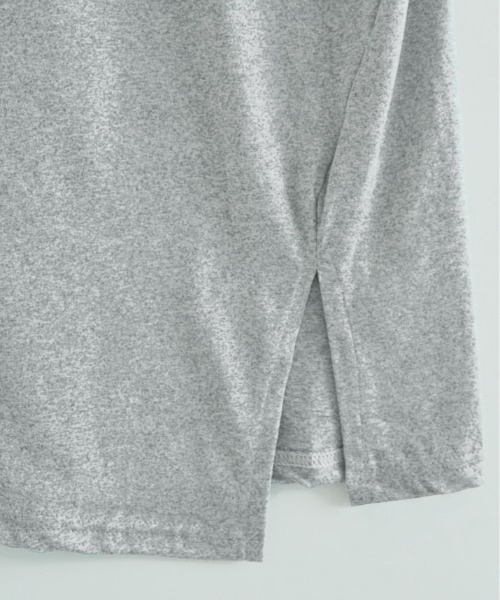 kirakiraShop(キラキラショップ)の「サイドスリット 半袖 Tシャツ(ニット/セーター・レディース・グレー/ベージュ/ブラック/ホワイト・FREE)」の19枚目の写真
