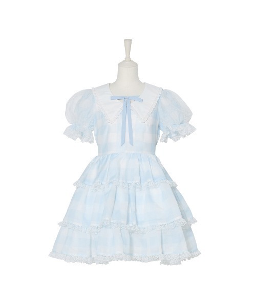 mellfy memory（メルフィーメモリー）の「Fairy gingham tiered doll