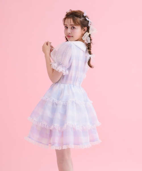 mellfy memory（メルフィーメモリー）の「Fairy gingham tiered doll