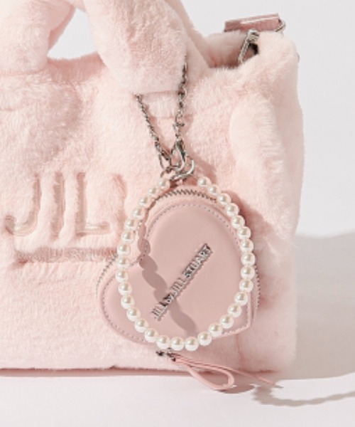 JILL by JILL STUART(ジルバイジルスチュアート)の「◇ハートポーチチャーム(キーホルダー・レディース・ピンク/ホワイト/ブラック/レッド・FREE)」の4枚目の写真