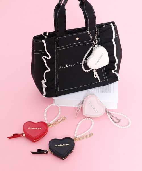 JILL by JILL STUART(ジルバイジルスチュアート)の「◇ハートポーチチャーム(キーホルダー・レディース・ピンク/ホワイト/ブラック/レッド・FREE)」の18枚目の写真