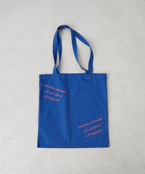 SOUNDSGOOOOD（サウンズグッド）の「【SOUNDSGOOOOD】犬プリントチャーム付きトートバッグ（トートバッグ・レディース・ピンク/ブルー/ブラック/オレンジ/パープル/グリーン/ブラウン・ONE SIZE）」の16枚目の写真