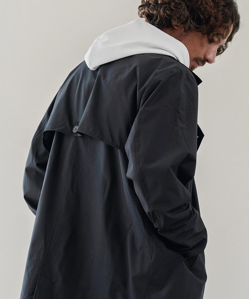 CALL&RESPONSE（コールアンドレスポンス）の「mj10882-トレンチコート-撥水（トレンチコート・メンズ・ブラック/カーキ・2/4）」の5枚目の写真