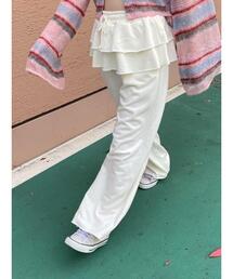 ehka sopo | フリル付きスウェットパンツ(スウェットパンツ)