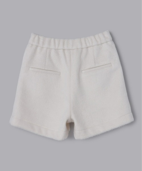 Olu.（オルドット）の「シャギータックショートパンツ[セットアップ可能]（その他パンツ・レディース・グレー/ホワイト×ブラウン/アイボリー/ブラウン・1/0）」の13枚目の写真