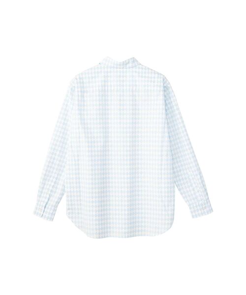 HYSTERIC GLAMOUR(ヒステリックグラマー)の「BAD GIRL CLUB レギュラーカラーシャツ(シャツ/ブラウス・メンズ・ブルー系その他/ピンク系その他・SMALL/MEDIUM/LARGE/X-LARGE)」の7枚目の写真