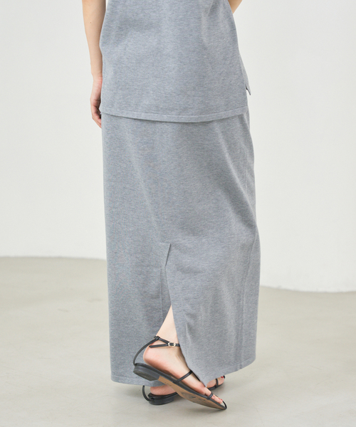 IENA（イエナ）の「ドライコットンスカート（スカート・レディース・ライトグレー/ブラック・FREE）」の16枚目の写真