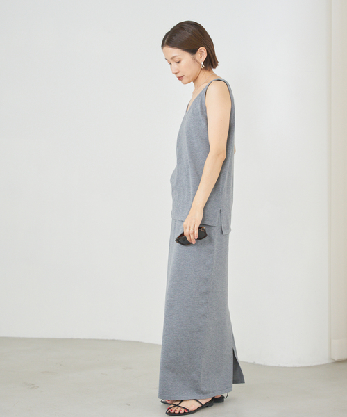 IENA（イエナ）の「ドライコットンスカート（スカート・レディース・ライトグレー/ブラック・FREE）」の19枚目の写真