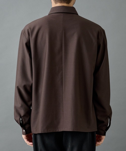 MHL コットンブラウス　シャツジャケット　ブラウン　ブラック　グレー　サイズⅡ 楽天市場】mhl シャツ（レディースファッション）の通販