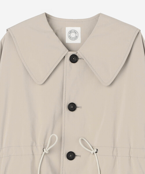 ORCIVAL（オーシバル）の「ORCIVAL | 中綿 ビッグカラーブルゾン WOMEN（その他アウター・レディース・ダークネイビー/ライトグレー・1）」の16枚目の写真