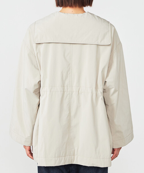 ORCIVAL（オーシバル）の「ORCIVAL | 中綿 ビッグカラーブルゾン WOMEN（その他アウター・レディース・ダークネイビー/ライトグレー・1）」の13枚目の写真