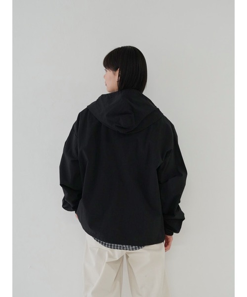 Bargiee(バージー)の「ウィンドブレーカー シャカシャカ 撥水パーカー ユニセックス 春秋(マウンテンパーカー・メンズ・ベージュ/カーキ/ブラック・FREE)」の5枚目の写真