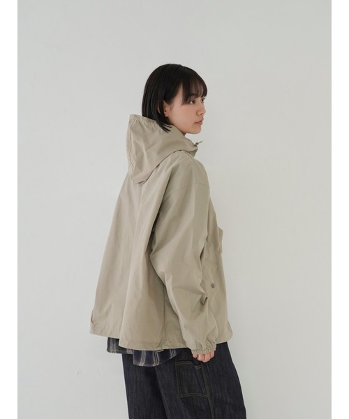 Bargiee(バージー)の「ウィンドブレーカー シャカシャカ 撥水パーカー ユニセックス 春秋(マウンテンパーカー・メンズ・ベージュ/カーキ/ブラック・FREE)」の13枚目の写真