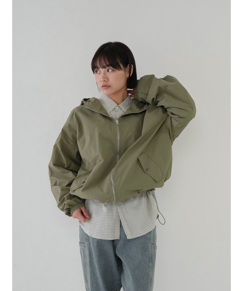 美品✨ステューシー フルジップ　フーディマウンテンパーカー　ウインドブレーカー STUSSY ステューシー WORLD TOUR ZIP HOOD 3973514[full zip