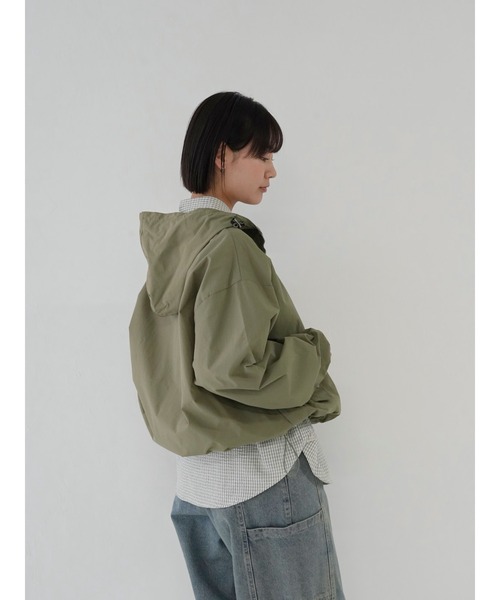 Bargiee(バージー)の「ウィンドブレーカー シャカシャカ 撥水パーカー ユニセックス 春秋(マウンテンパーカー・メンズ・ベージュ/カーキ/ブラック・FREE)」の21枚目の写真