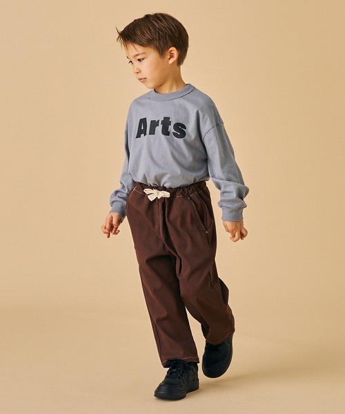 FOV（フォブ）の「FOV/フォブ Arts L/S Tシャツ（Tシャツ/カットソー・キッズ・アイボリー/ブルーグレー/ブラック・M/L/XL/S）」の10枚目の写真