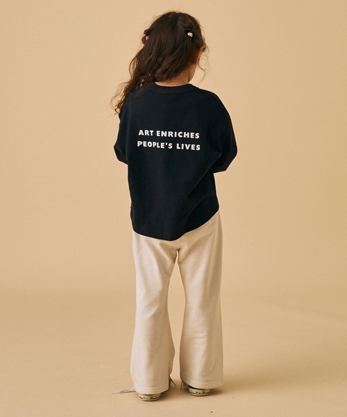 FOV（フォブ）の「FOV/フォブ Arts L/S Tシャツ（Tシャツ/カットソー・キッズ・アイボリー/ブルーグレー/ブラック・M/L/XL/S）」の12枚目の写真