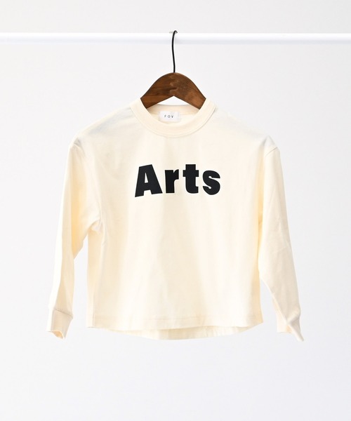 FOV（フォブ）の「FOV/フォブ Arts L/S Tシャツ（Tシャツ/カットソー・キッズ・アイボリー/ブルーグレー/ブラック・M/L/XL/S）」の14枚目の写真
