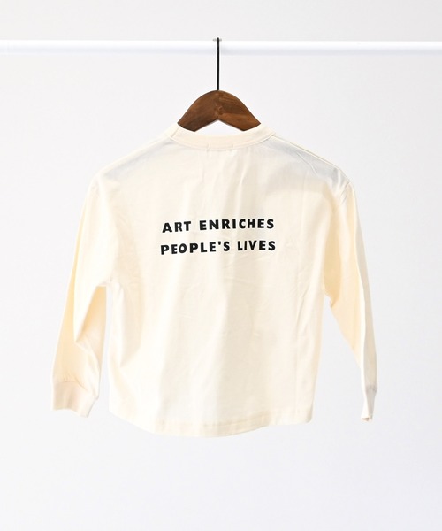 FOV（フォブ）の「FOV/フォブ Arts L/S Tシャツ（Tシャツ/カットソー・キッズ・アイボリー/ブルーグレー/ブラック・M/L/XL/S）」の15枚目の写真