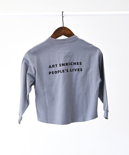 FOV（フォブ）の「FOV/フォブ Arts L/S Tシャツ（Tシャツ/カットソー・キッズ・アイボリー/ブルーグレー/ブラック・M/L/XL/S）」の17枚目の写真