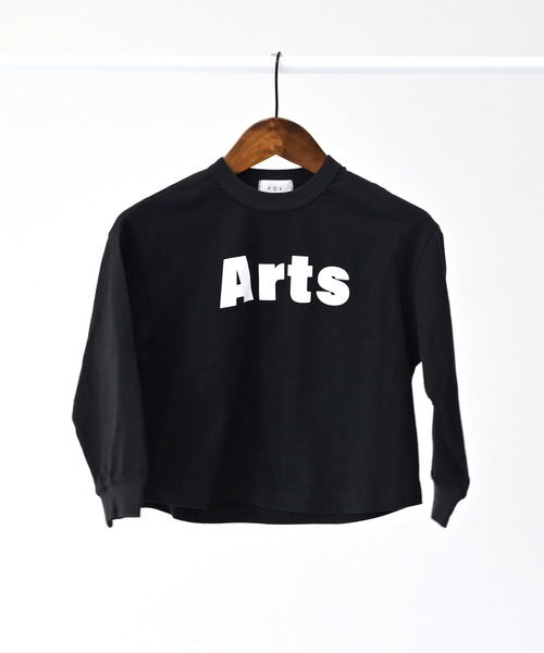 FOV（フォブ）の「FOV/フォブ Arts L/S Tシャツ（Tシャツ/カットソー・キッズ・アイボリー/ブルーグレー/ブラック・M/L/XL/S）」の18枚目の写真