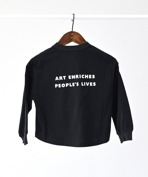 FOV（フォブ）の「FOV/フォブ Arts L/S Tシャツ（Tシャツ/カットソー・キッズ・アイボリー/ブルーグレー/ブラック・M/L/XL/S）」の19枚目の写真