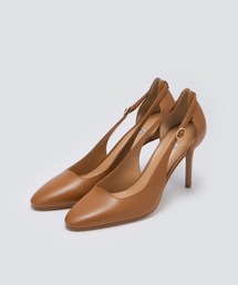 PELLICO ブラウン パンプス38.5 cm（美品） PELLICO | ハウンドトゥース チュール パンプス 1.0cm BLACK - アマン