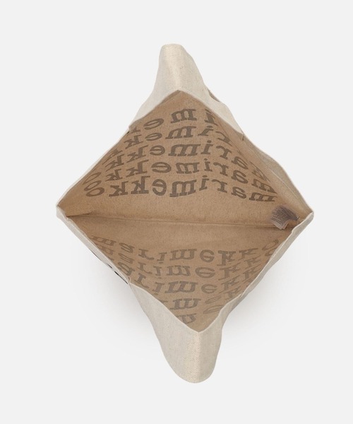 marimekko（マリメッコ）の「【kioski】Vankka Logo / fabric bag（トートバッグ・レディース・ホワイト・FREE）」の5枚目の写真