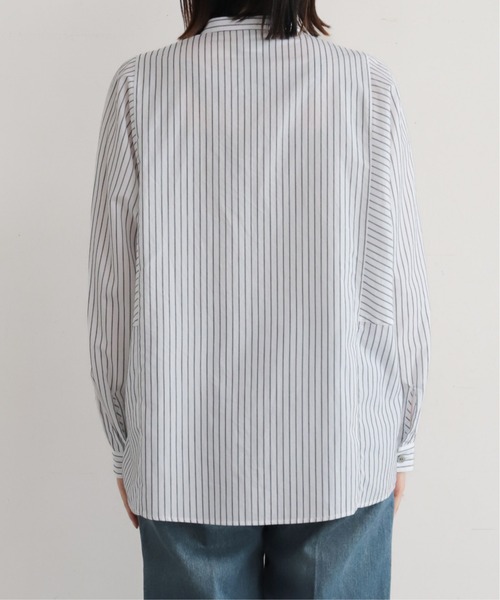 ねじりピンタックストライプドルマンブラウス | NOMBRE IMPAIR