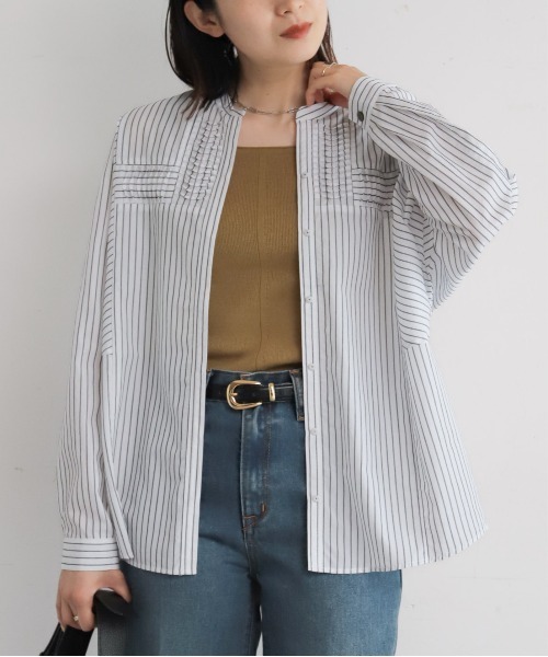 ruiページ GU公式 | ドレープシャツ(長袖)