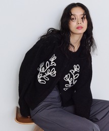 Shelly island | テープ刺繍カーディガン(ニット/セーター)