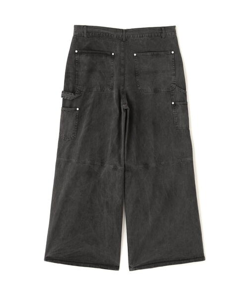 DANKE SCHON(ダンケシェーン)の「DankeSchon/ダンケシェーン/PIGMENT TWILL W-KNEE PANTS(その他パンツ・レディース・ブラック・L/M)」の13枚目の写真