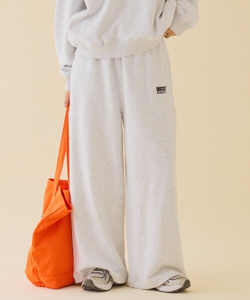 DISCUS(ディスカス)の「【DISCUS】ユニセックス裏毛スウェットパンツ(スウェットパンツ・レディース・グレー/レッド/ブラック・SMALL/LARGE/MEDIUM)」の3枚目の写真