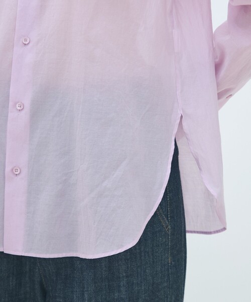 セール】コットンシルクローン レギュラーカラーシャツ（シャツ