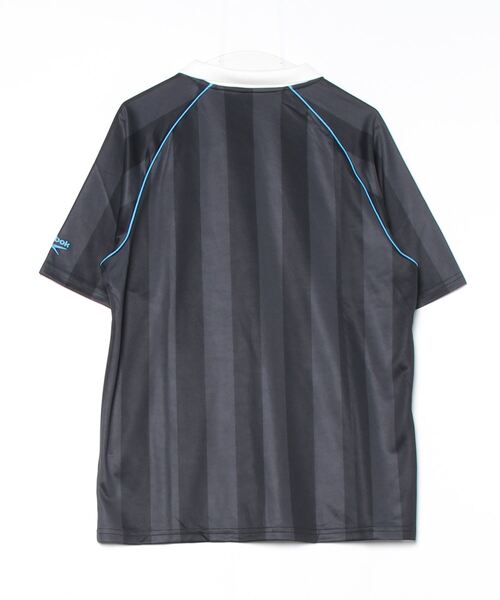 Reebok（リーボック）の「レトロフットボール ポロシャツ / RETRO FOOTY POLO（ポロシャツ・メンズ・ブラック・LARGE/MEDIUM/SMALL）」の8枚目の写真
