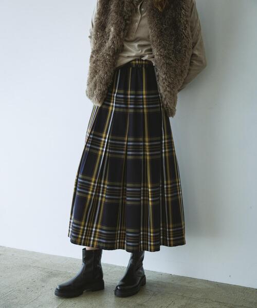 URBAN RESEARCH Sonny Label(アーバンリサーチサニーレーベル)のタックチェックイージースカート(スカート)