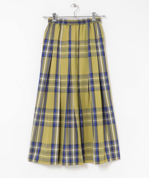 セール】タックチェックイージースカート（スカート）｜URBAN RESEARCH
