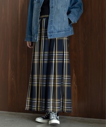 URBAN RESEARCH Sonny Label | タックチェックイージースカート(スカート)