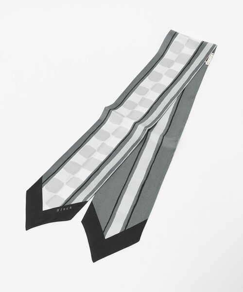 green label relaxing（グリーンレーベルリラクシング）の「＜Bleck＞スカーフ（ストール/ショール・メンズ・ダークブラウン/ダークグレー・FREE）」の2枚目の写真