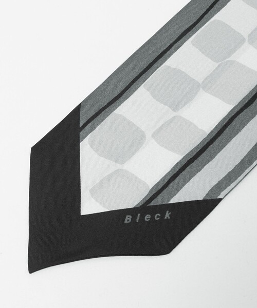green label relaxing（グリーンレーベルリラクシング）の「＜Bleck＞スカーフ（ストール/ショール・メンズ・ダークブラウン/ダークグレー・FREE）」の3枚目の写真