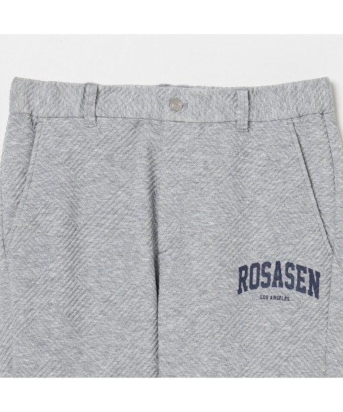 ROSASEN(ロサーセン)の「【Rosasen/GOLF】A-Line 膨れジャカード パンツ(その他トップス・メンズ・ライトグレー/ネイビー・52/48/50)」の5枚目の写真