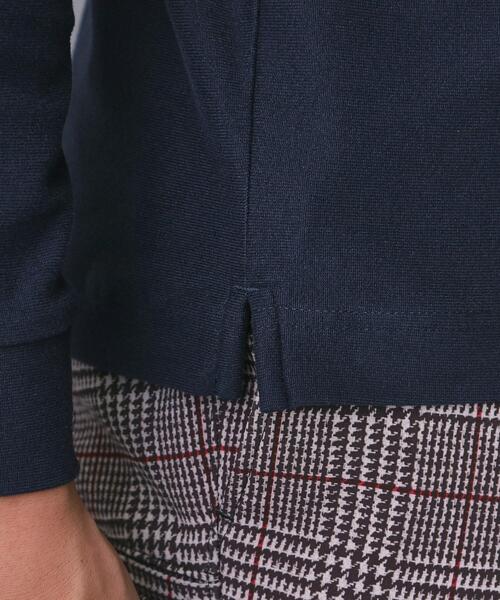 adabat(アダバット)の「【新レーベル ADABAT NAVY】起毛ストレッチ長袖ポロシャツ(ポロシャツ・メンズ・レッド系1/ネイビー・46/48/50)」の21枚目の写真