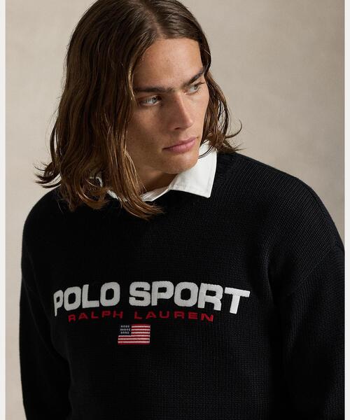 Polo Sport ビッグ フィット コットン セーター（ニット/セーター