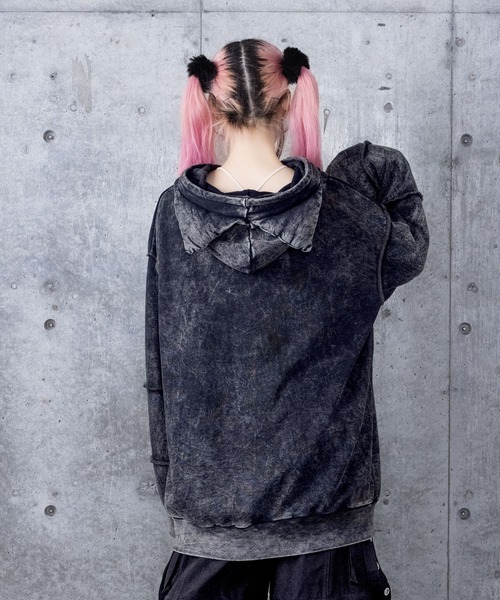 猫耳クロスパーカー（スウェット）｜Amilige（アミリージュ）の