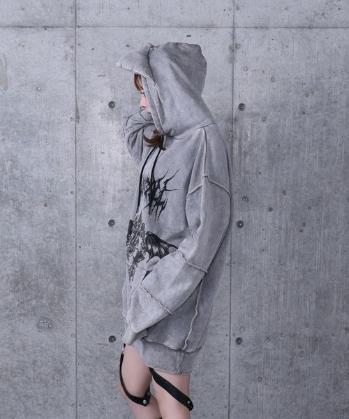 猫耳クロスパーカー（スウェット）｜Amilige（アミリージュ）の