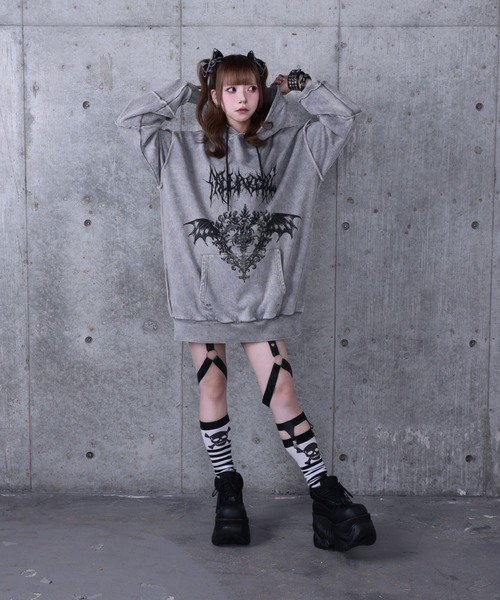 猫耳クロスパーカー（スウェット）｜Amilige（アミリージュ）の