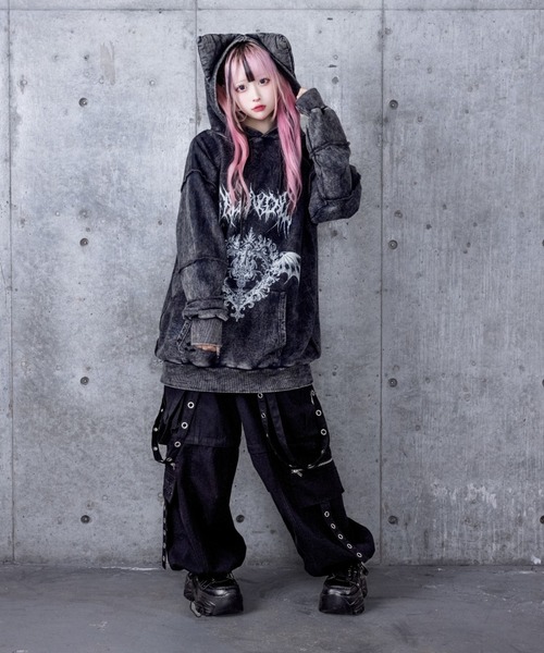 猫耳クロスパーカー（スウェット）｜Amilige（アミリージュ）の