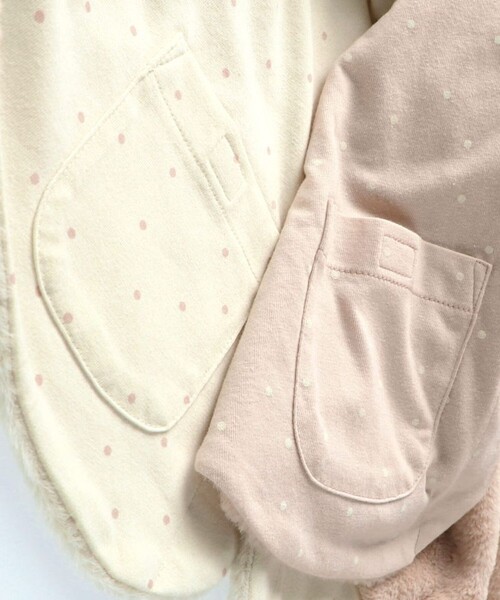 BRANSHES（ブランシェス）の「うさ耳ケープ（その他ベビー用品・キッズ・アイボリー/ピンク・FREE）」の13枚目の写真