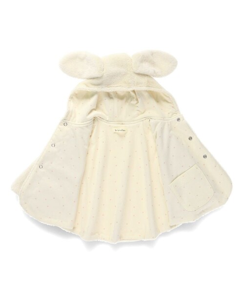 BRANSHES（ブランシェス）の「うさ耳ケープ（その他ベビー用品・キッズ・アイボリー/ピンク・FREE）」の18枚目の写真