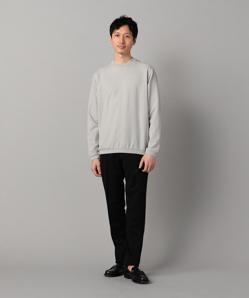 COMME CA MEN(コムサメン)の「サーフニット ジャケット専用長袖Tシャツ(Tシャツ/カットソー・メンズ・ホワイト/ブラック/ライトグレー・L/M)」の8枚目の写真